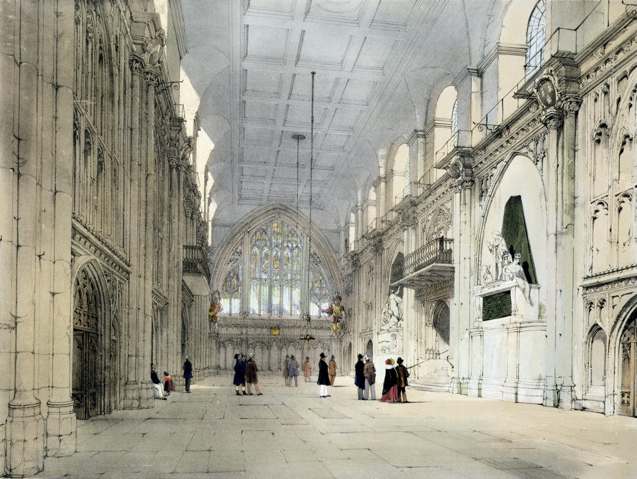 Die Guildhall, Innenansicht, aus 