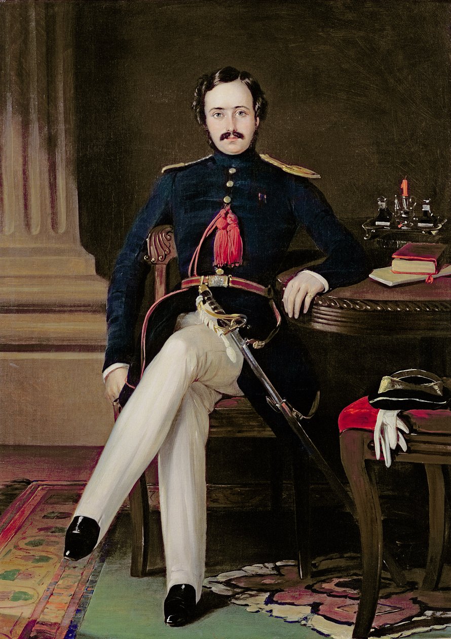 Brevet Major Robert Cornelis Napier (1810-90), ca. 1846-47 von Thomas Smart