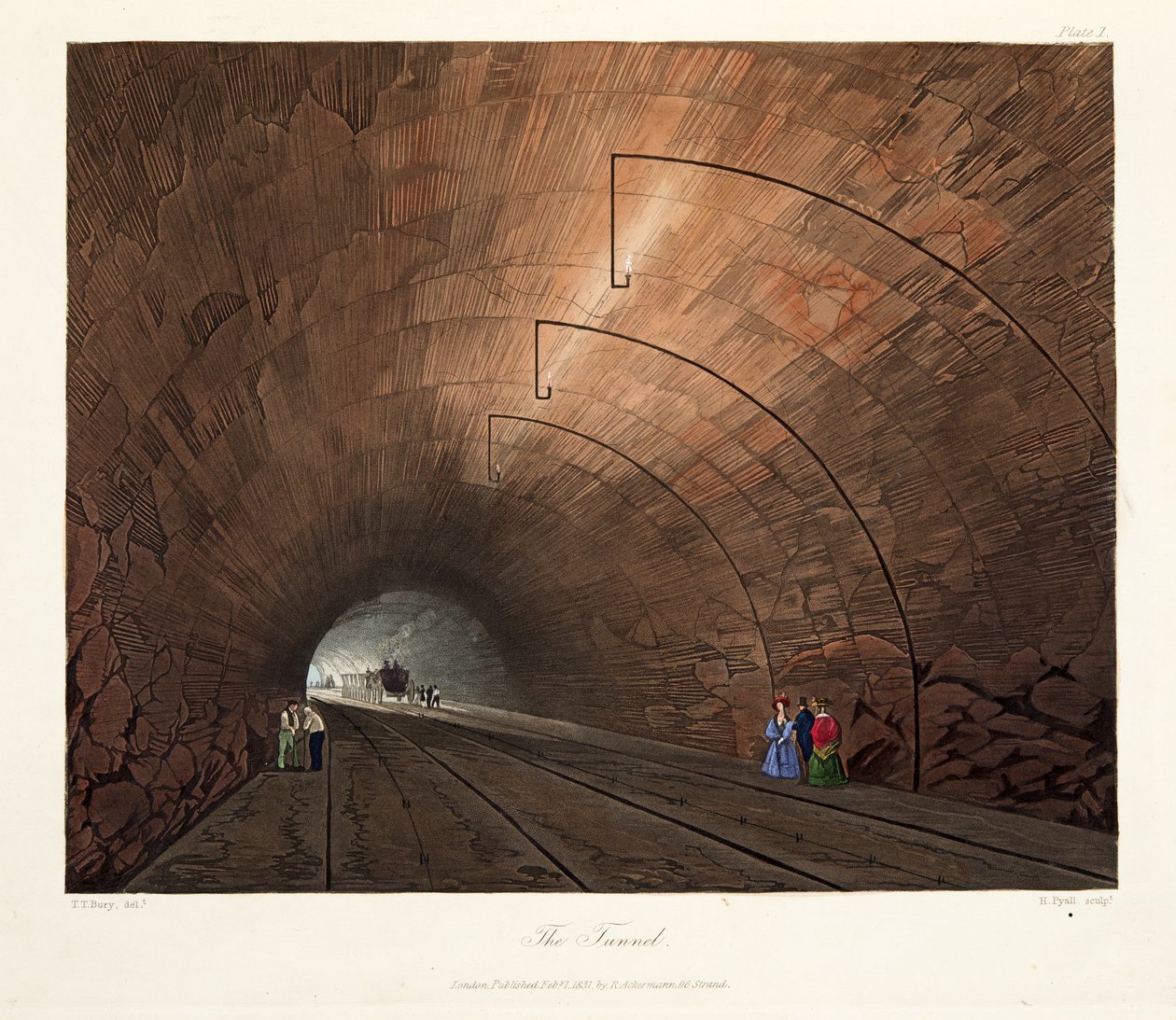 Der Tunnel, 1831 von Thomas Talbot Bury