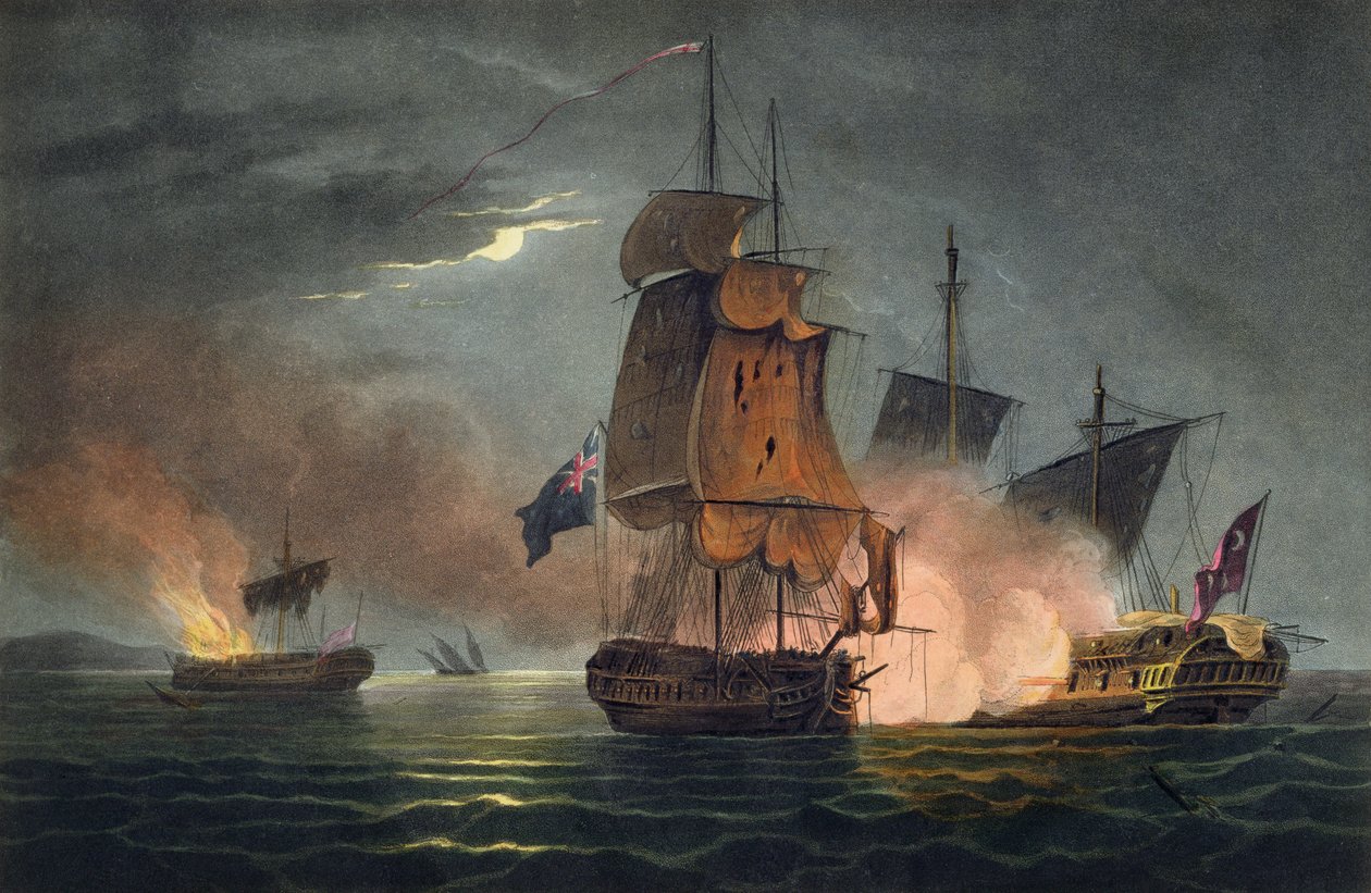 Eroberung der Badere Zaffer, 6. Juli 1808, aus 