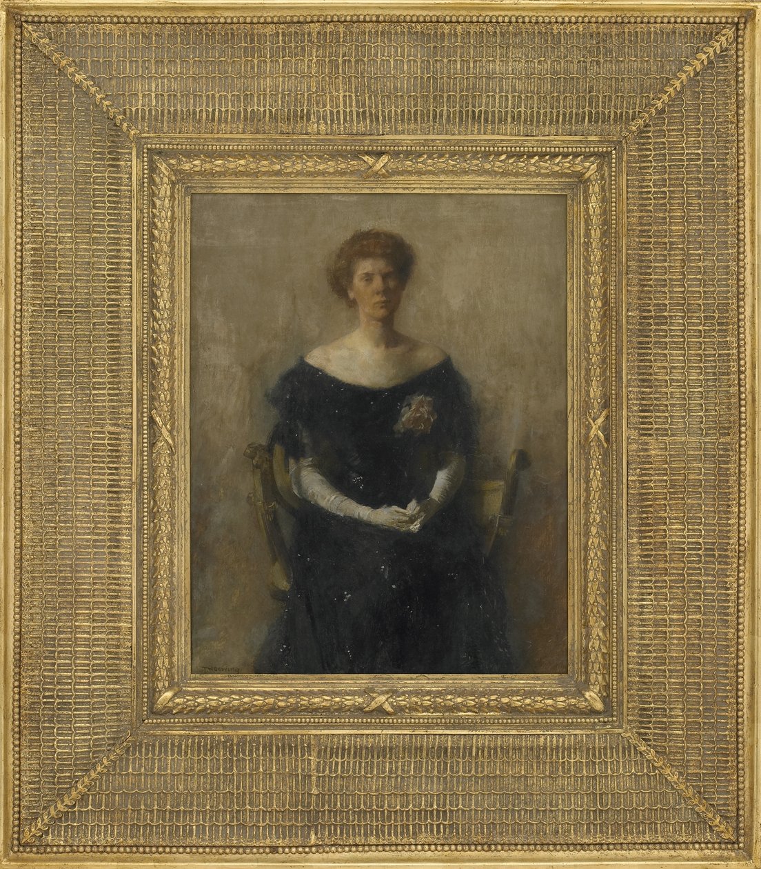 Porträt der Tochter des Künstlers, 1906 von Thomas Wilmer Dewing
