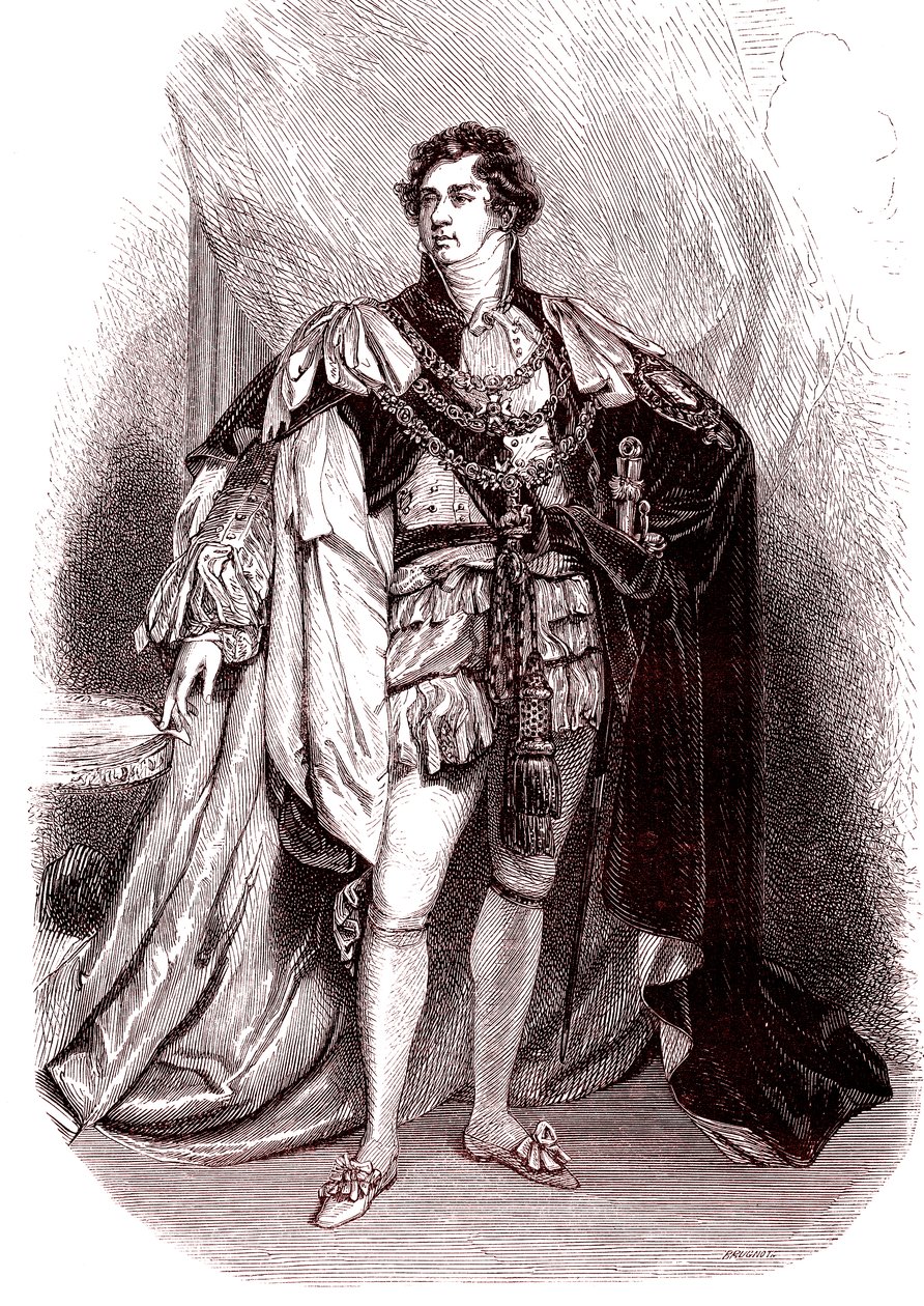 George IV., König von England von Thomas (after) Lawrence