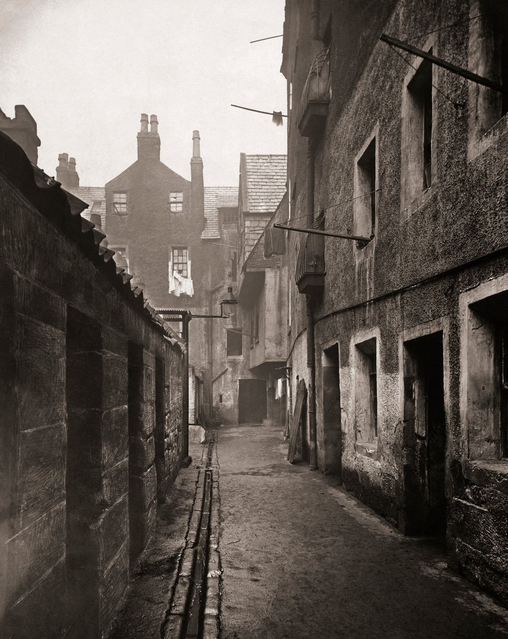 Close, High Street, Glasgow, Schottland von Thomas Annan