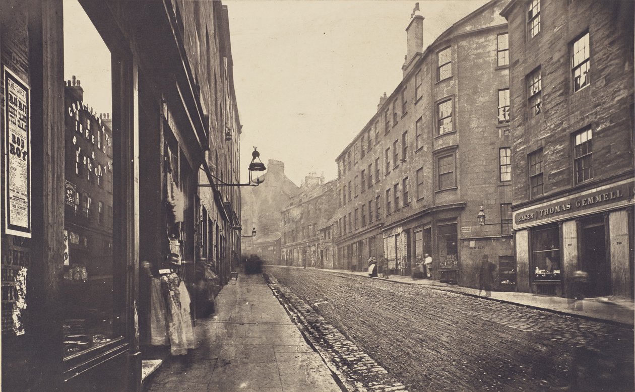 Kopf der High Street von Thomas Annan