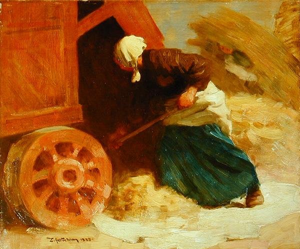 Späte Ernte von Thomas Austen Brown