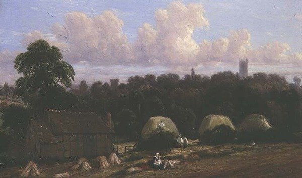 Ernteszene von Thomas Baker