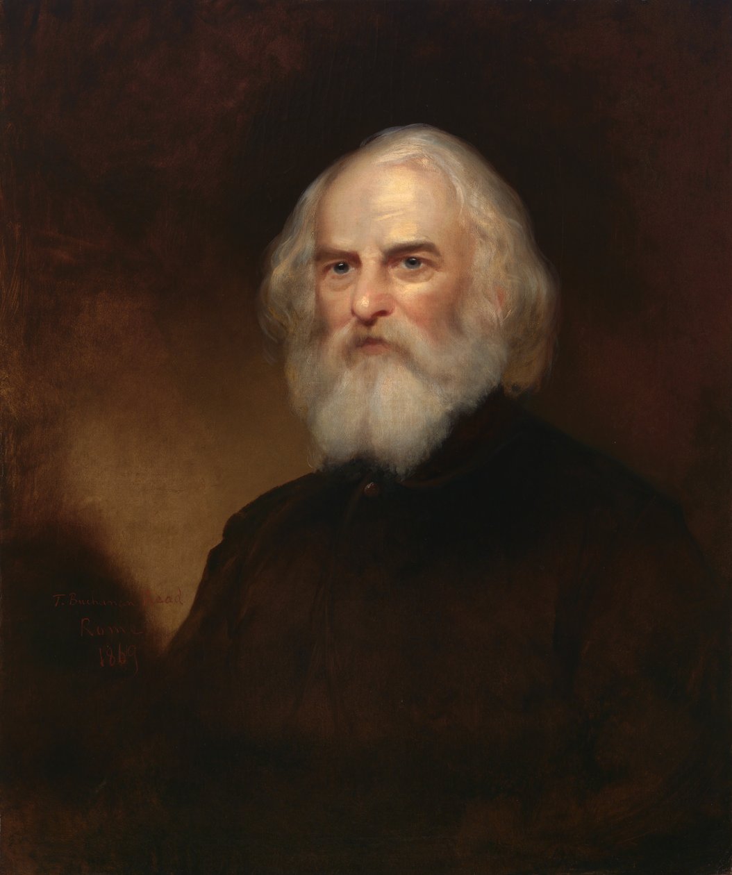 Henry Wadsworth Longfellow, 1869 von Thomas Buchanan Read