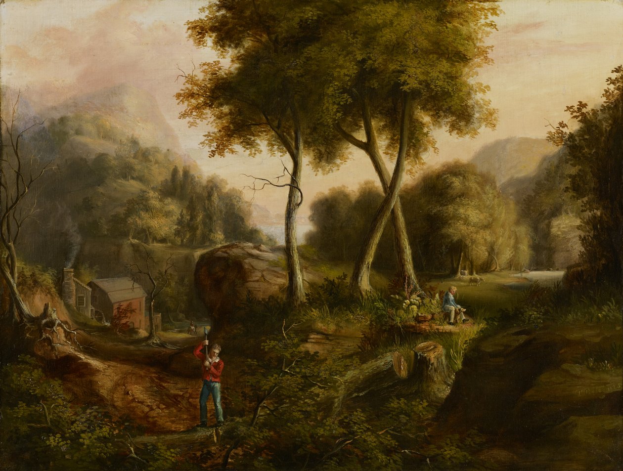 Landschaft von Thomas Cole