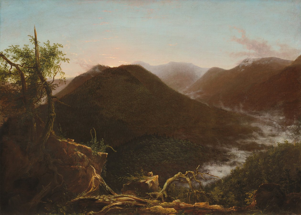 Sonnenaufgang in den Catskills von Thomas Cole