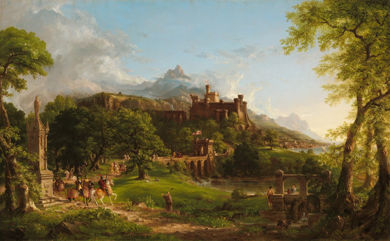 Die Abreise, 1837 von Thomas Cole