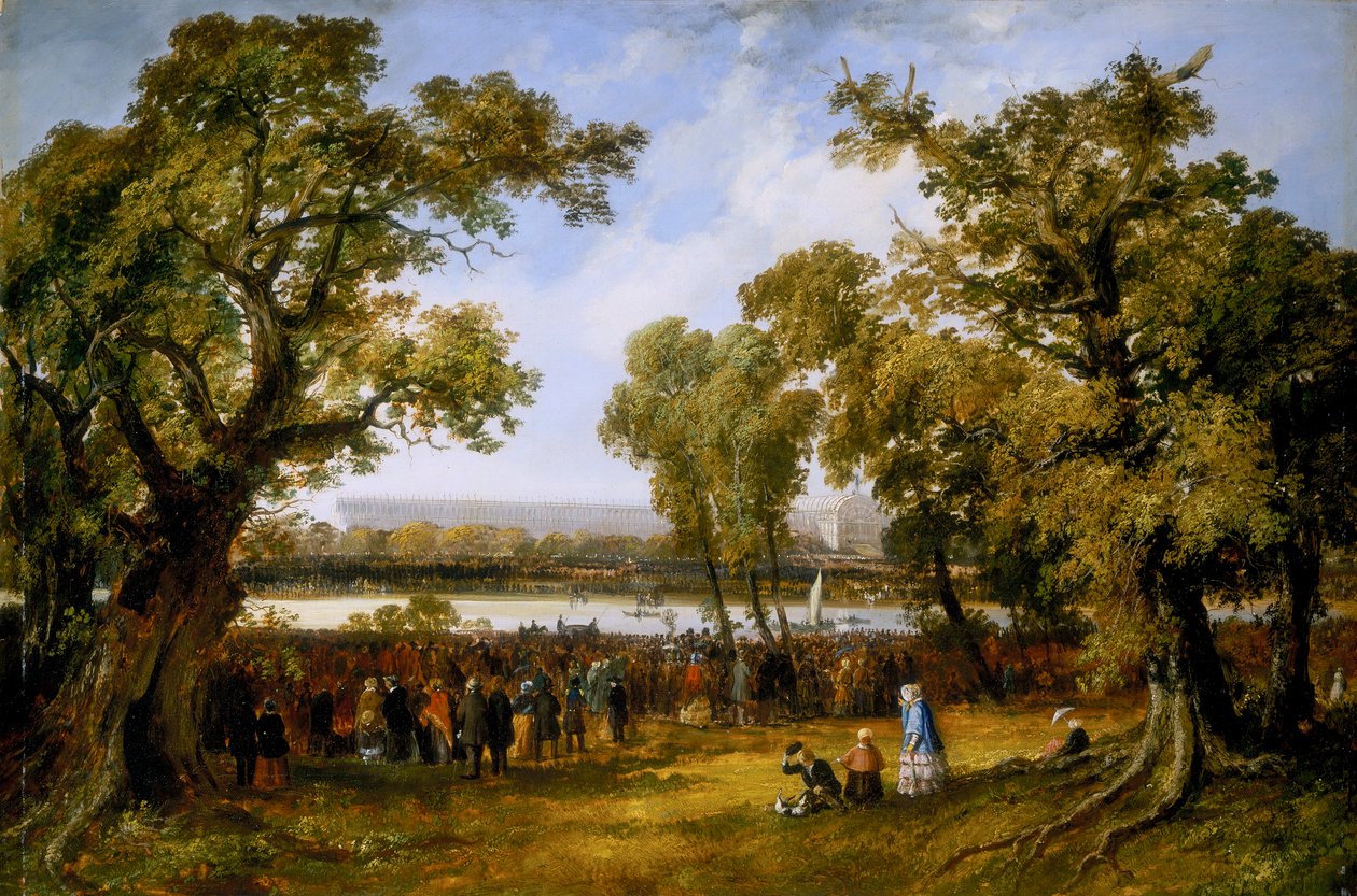 Crystal Palace im Hyde Park, 1851 von Thomas Colman Dibdin