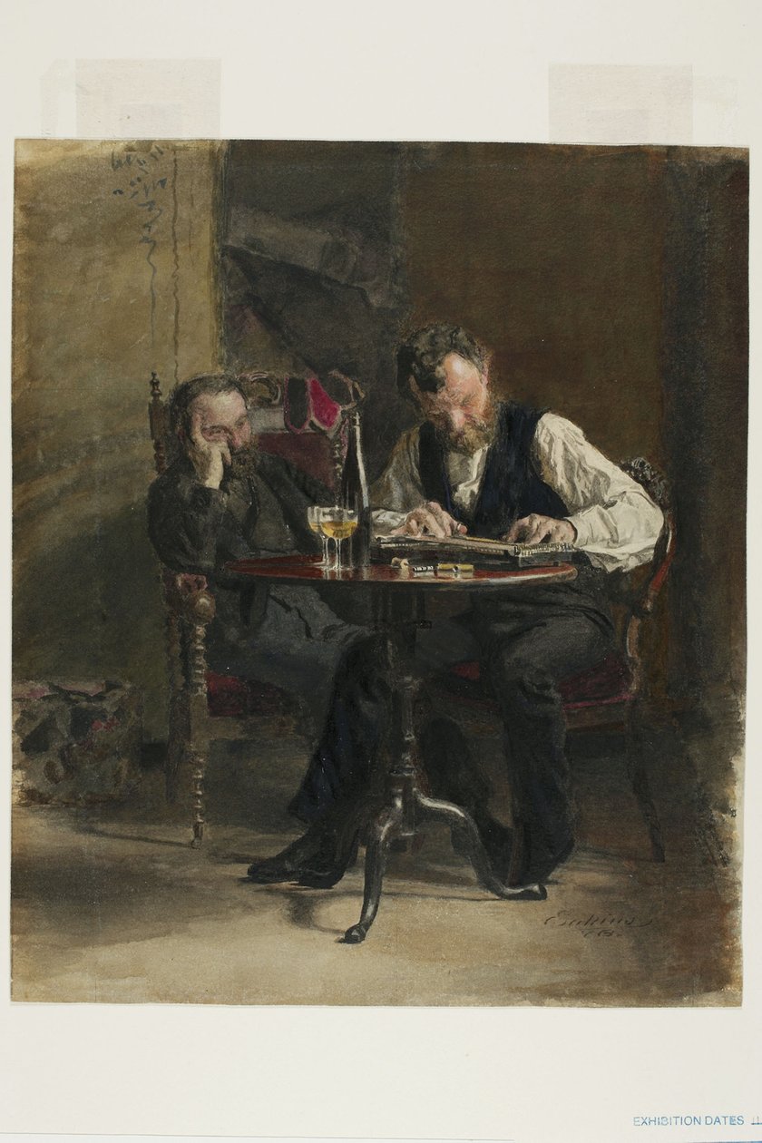 Der Zitherspieler von Thomas Cowperthwait Eakins