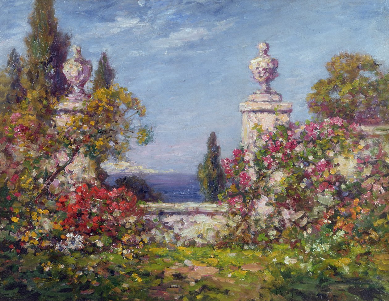 Ein mediterraner Garten von Thomas Edwin Mostyn