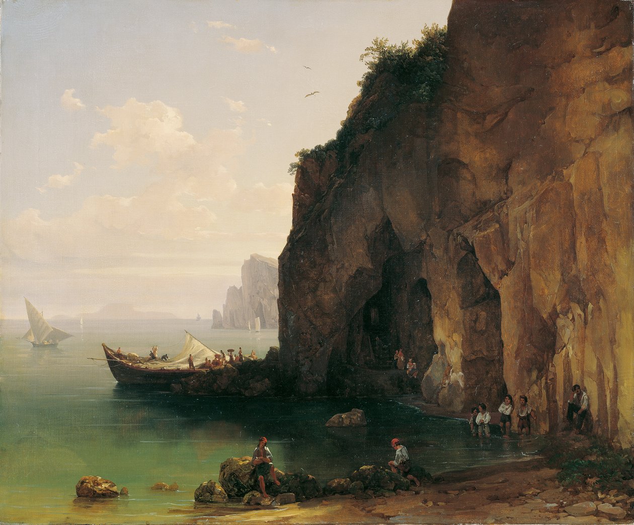 Küste von Sorrent von Thomas Ender