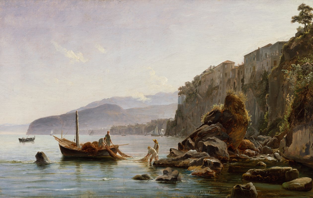 Fischer in Sorrent von Thomas Fearnley