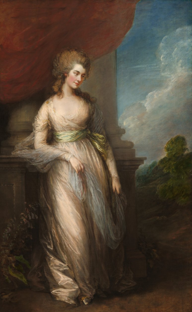 Georgiana, Herzogin von Devonshire, 1783 von Thomas Gainsborough