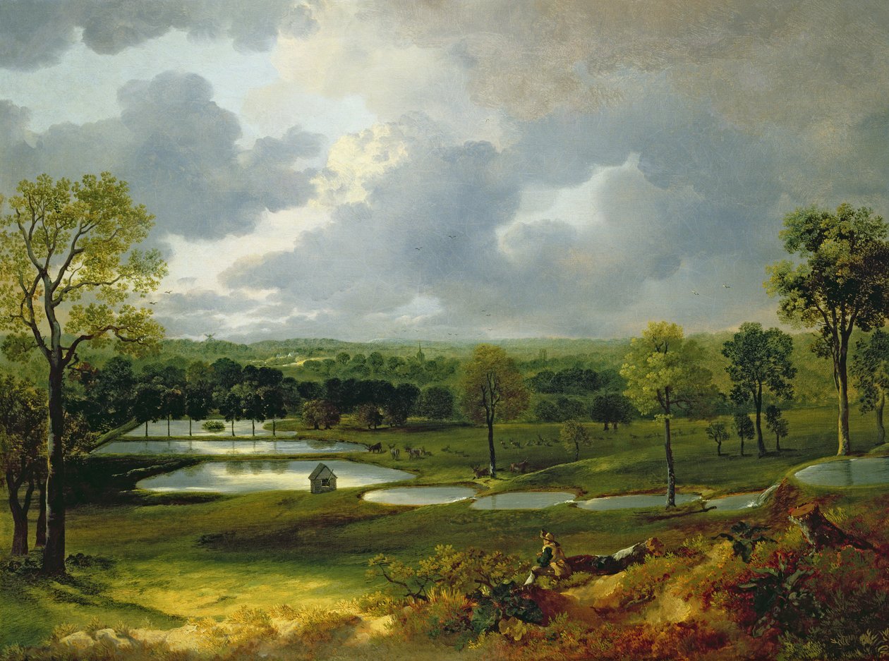 Holywells Park, Ipswich, 1748-50 von Thomas Gainsborough