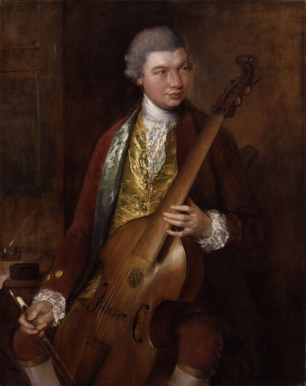 Karl Friedrich Abel von Thomas Gainsborough
