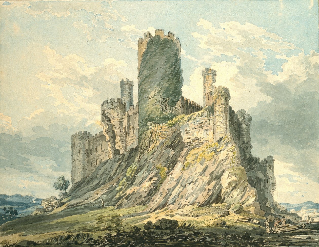 Conway Castle von Thomas Girtin