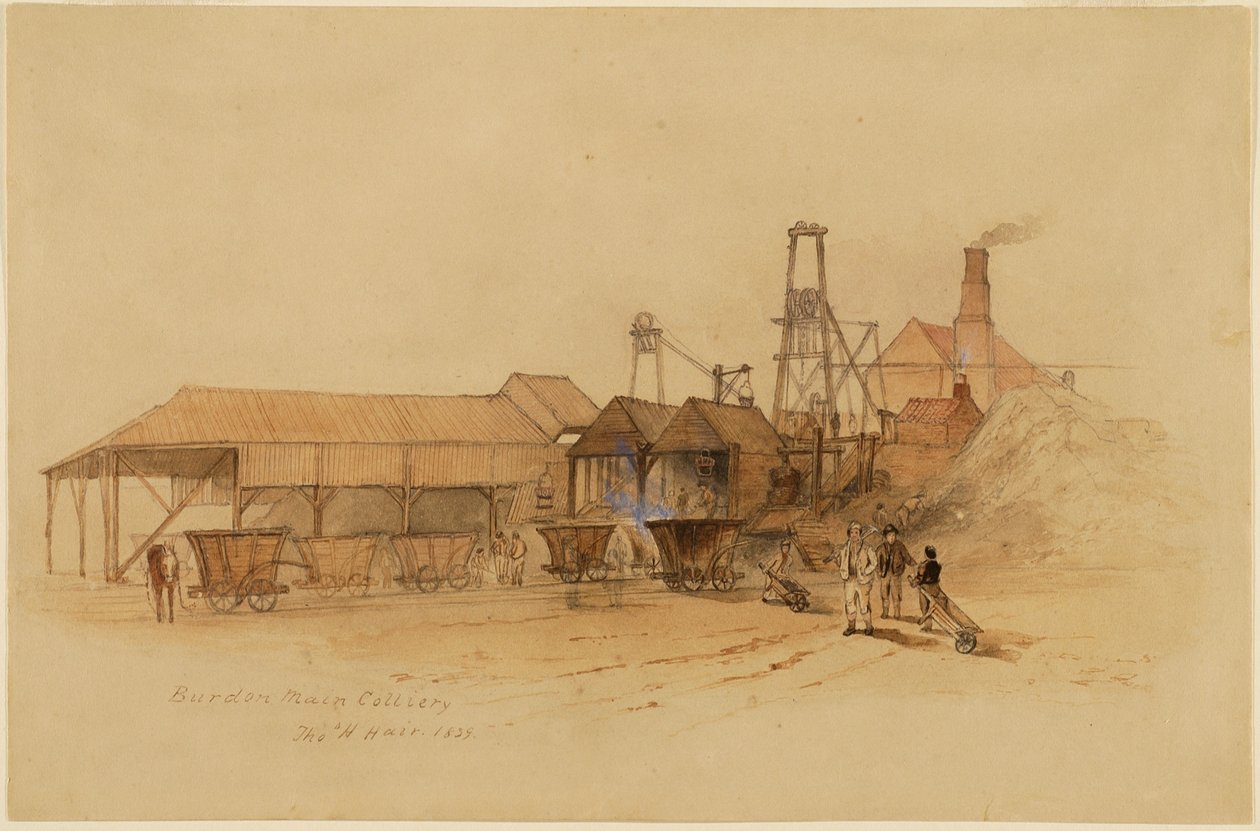 Burdon Main Colliery von Thomas H. Hair