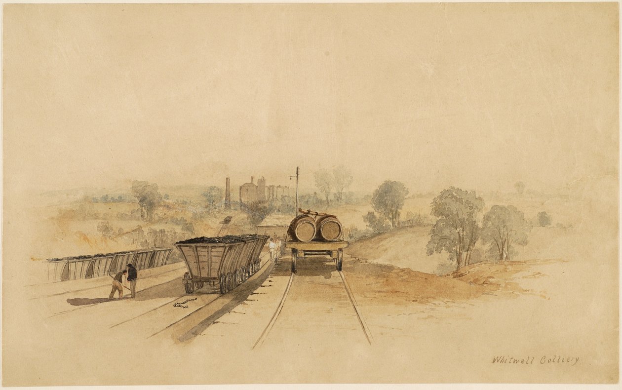 Whitwell Colliery von Thomas H. Hair