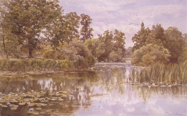 Ein ruhiger Fluss von Thomas H. Hunn