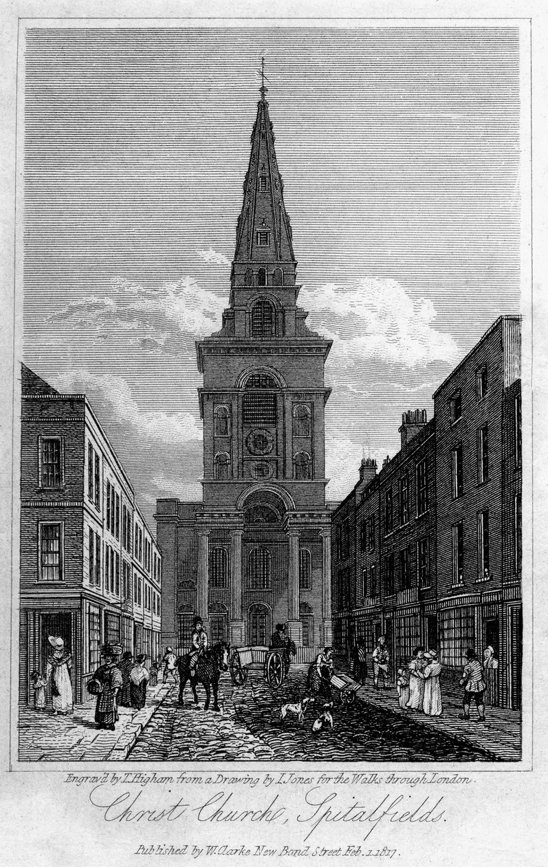 Christ Church, Spitalfields, London von Thomas Higham