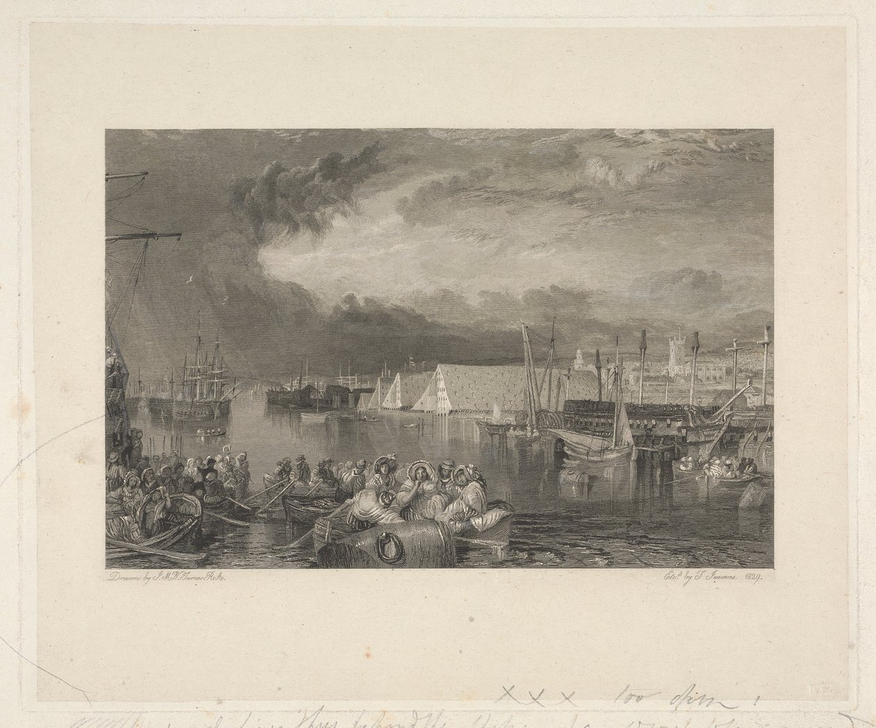 Devonport und Werft, Devonshire von Thomas Jeavons