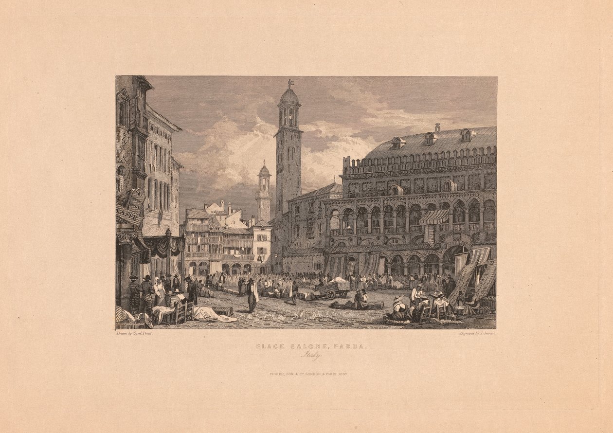 Place Salone, Padua Italien von Thomas Jeavons
