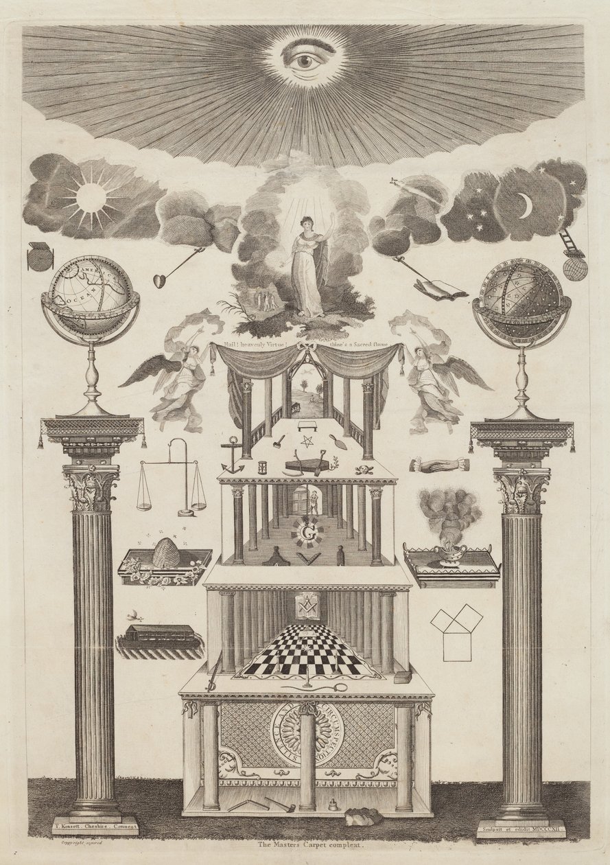 Der Teppich des Meisters von Thomas Kensett
