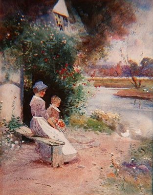 Enten beobachten von Thomas Mackay