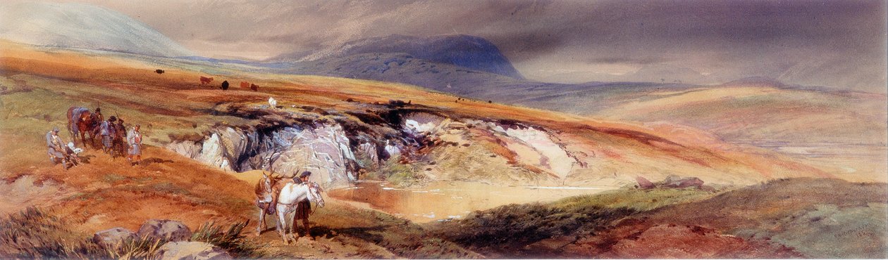 Eine Hochlandlandschaft von Thomas Miles II Richardson