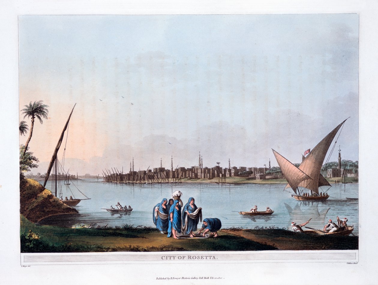 Stadt Rosetta, 1801 von Thomas Milton