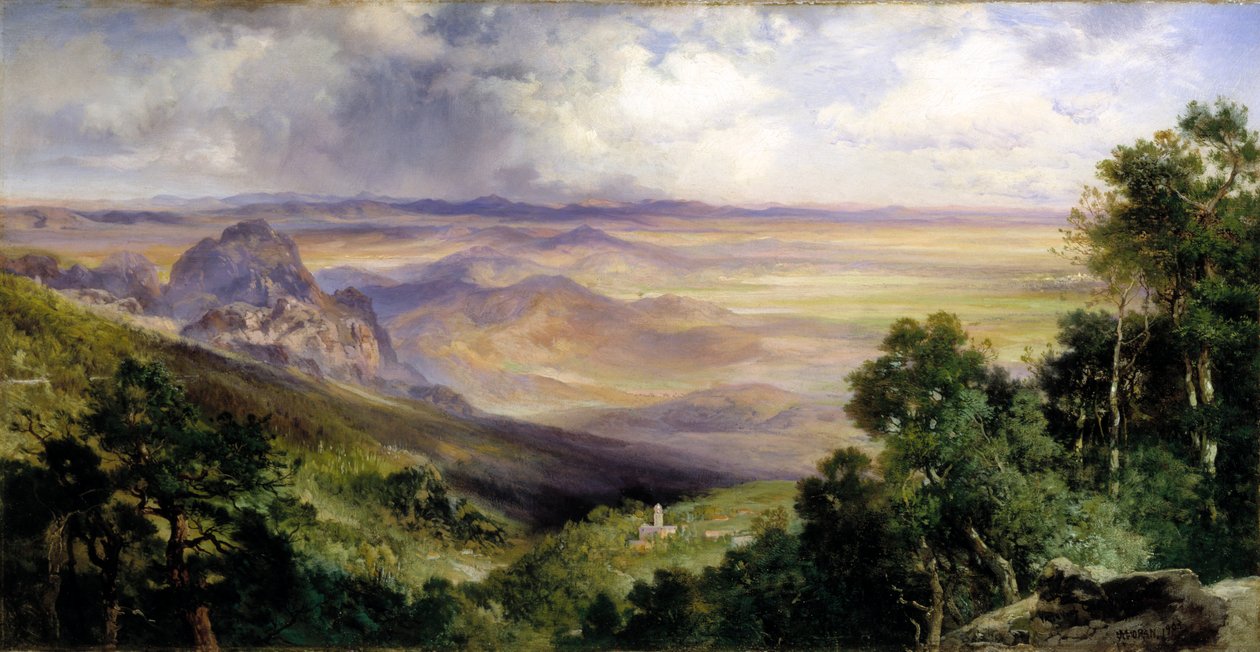 Tal von Cuernavaca, 1903 von Thomas Moran