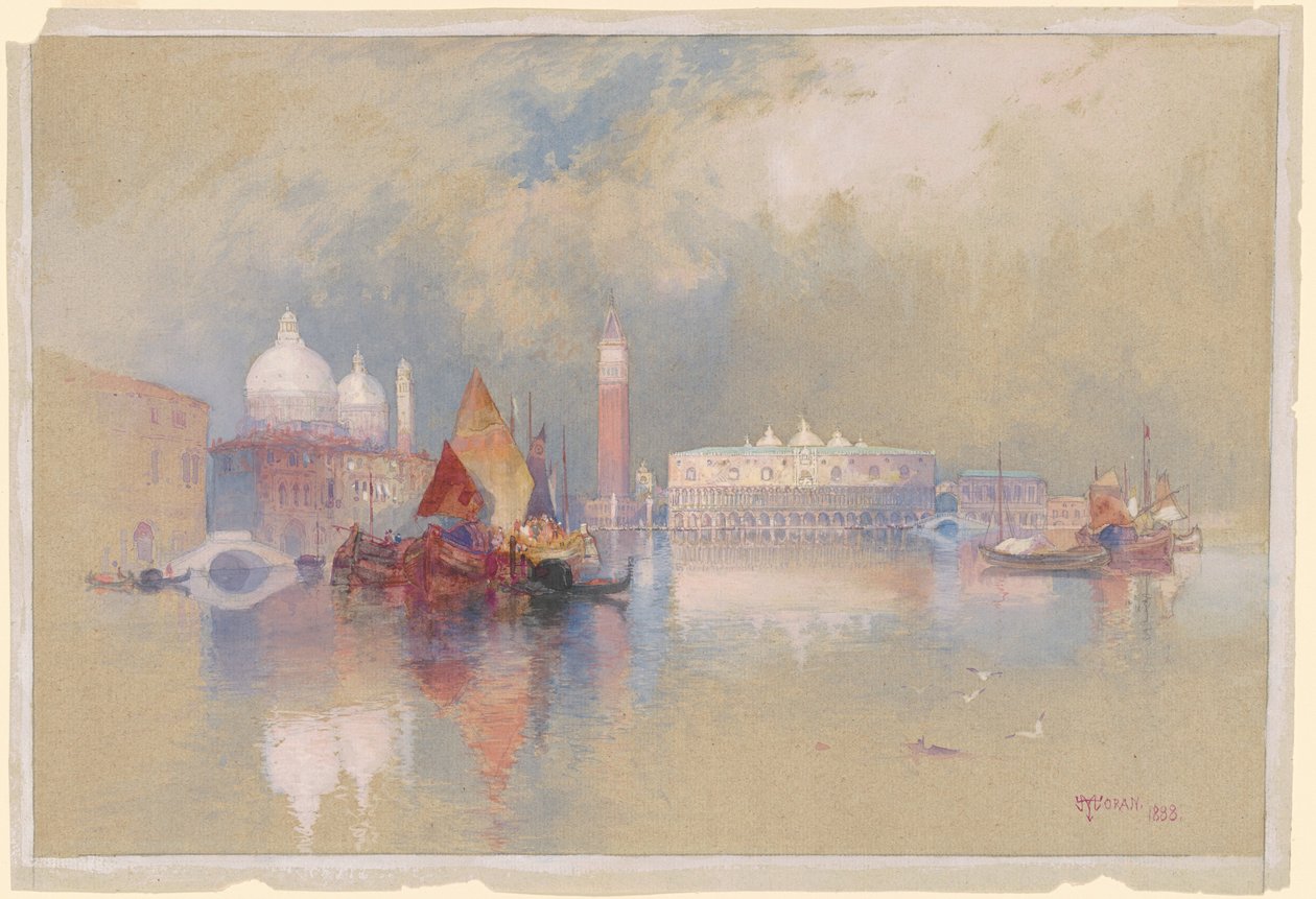Ansicht von Venedig von Thomas Moran