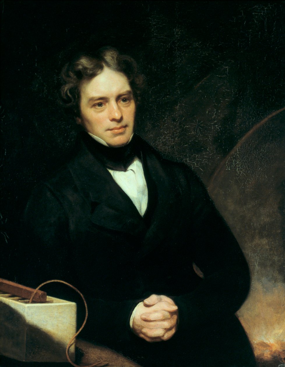Michael Faraday, englischer Chemiker und Physiker, 1842 von Thomas Phillips