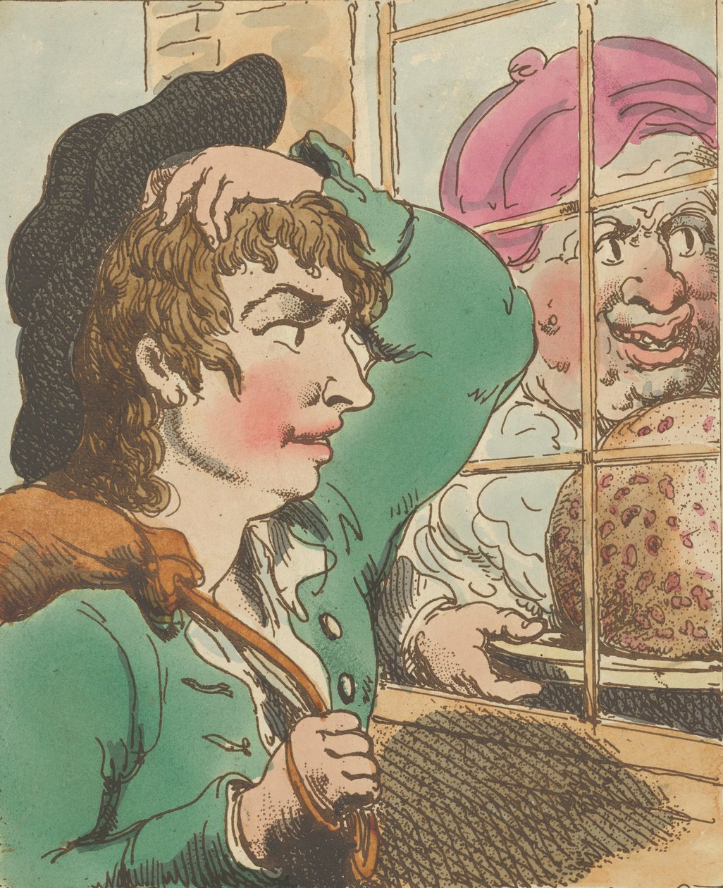 Bewunderung, 1800 von Thomas Rowlandson