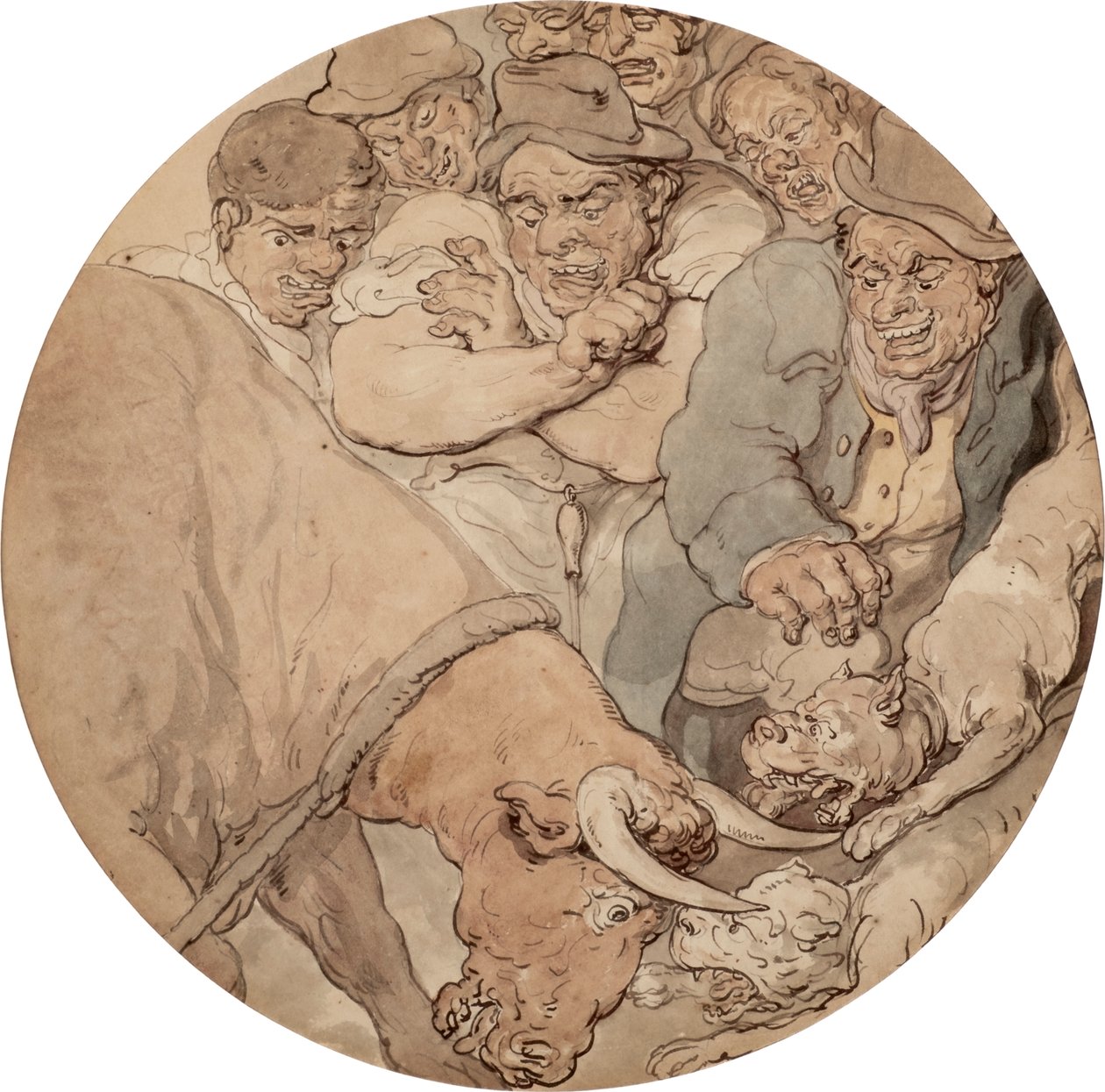 Stierkampf 1810er Jahre von Thomas Rowlandson