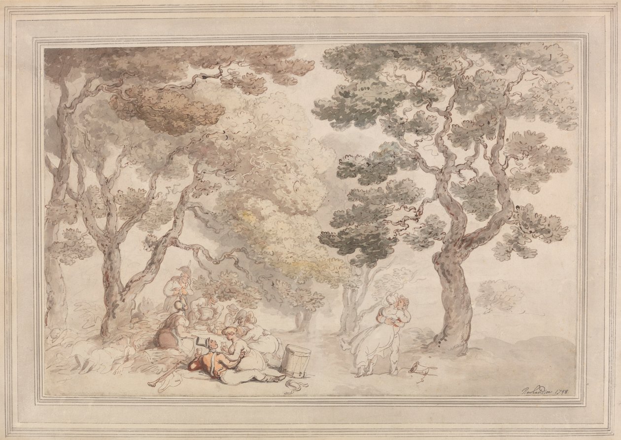 Das Picknick von Thomas Rowlandson
