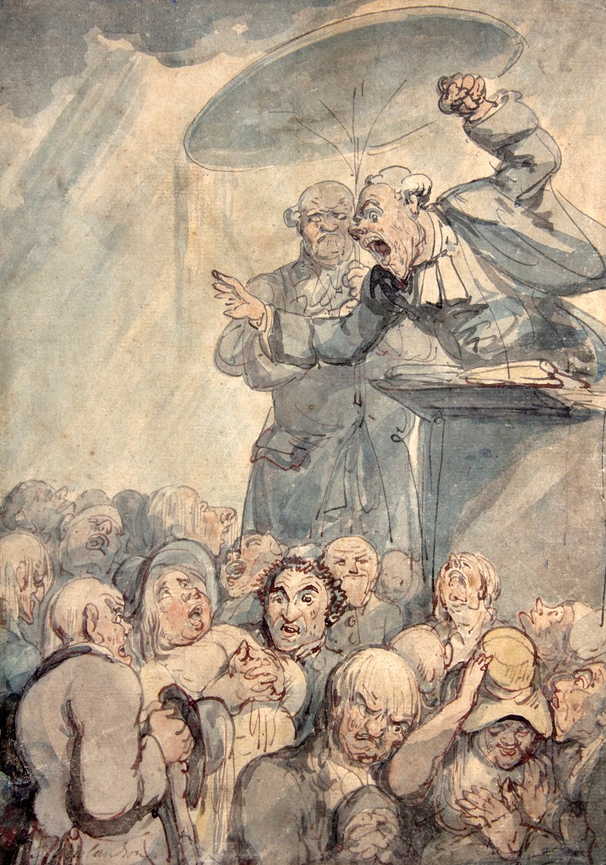 Der Zauberer von Thomas Rowlandson