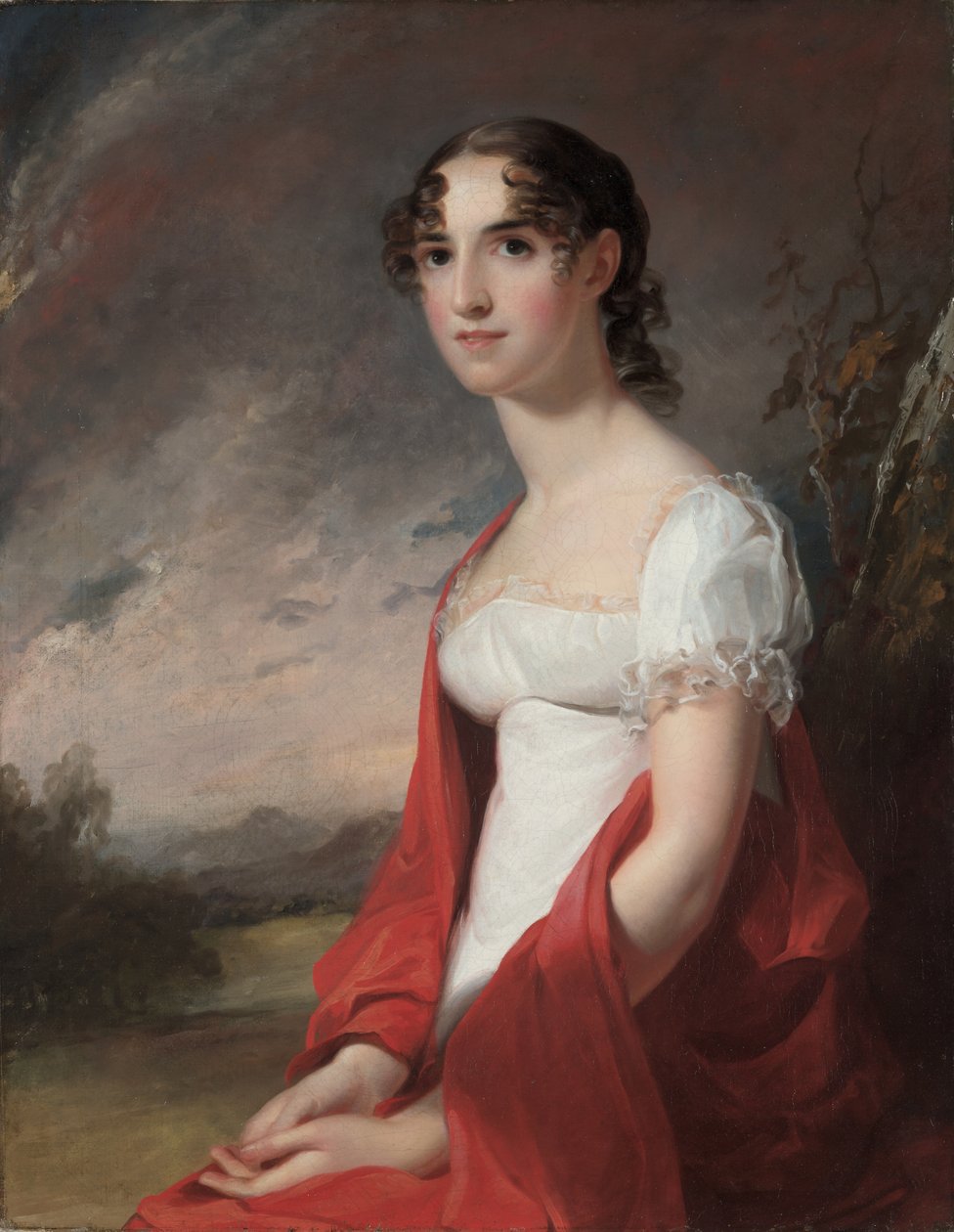 Porträt von Mary Sicard David von Thomas Sully