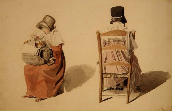 Spitzenklöppeln von Thomas Uwins