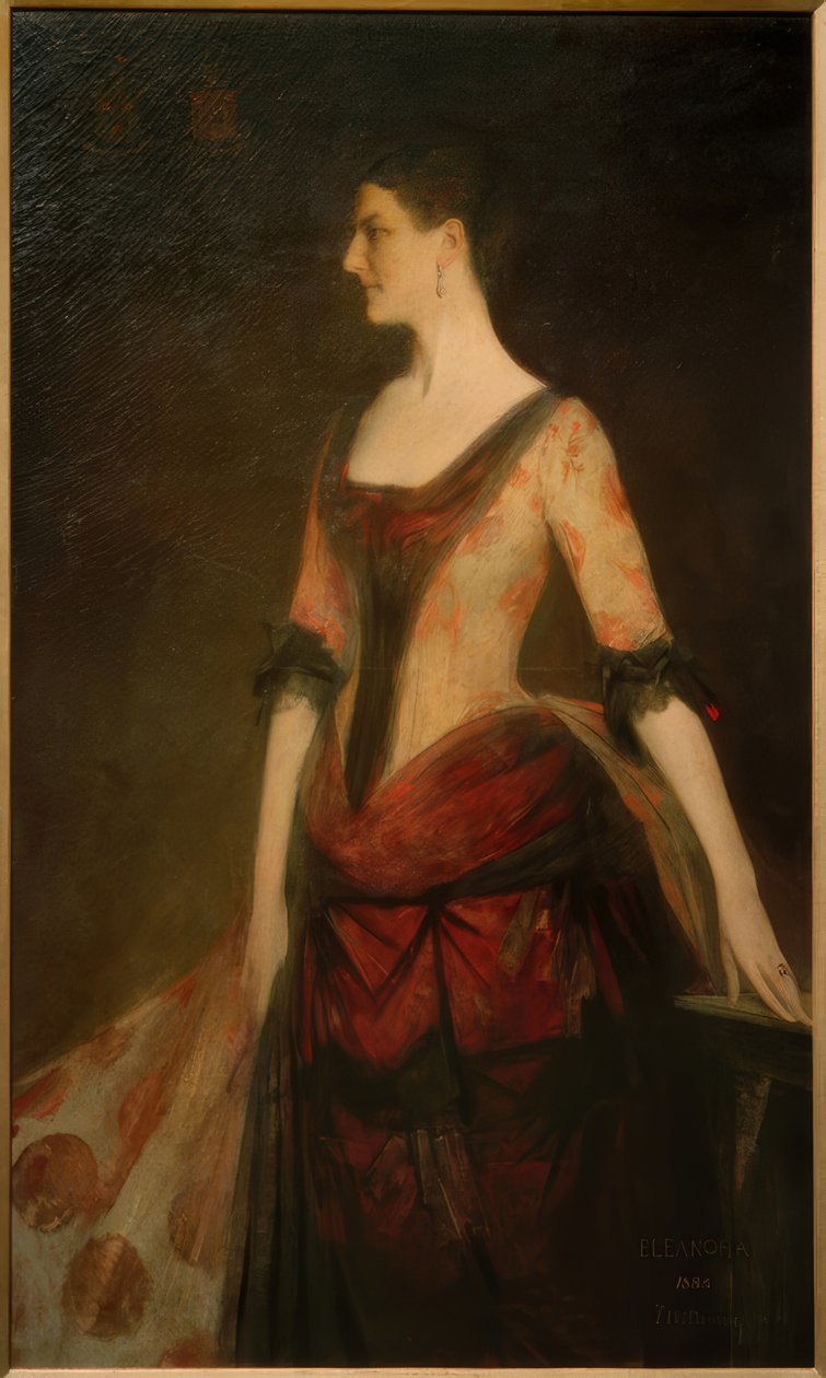 Eleanora Iselin Kane von Thomas Wilmer Dewing
