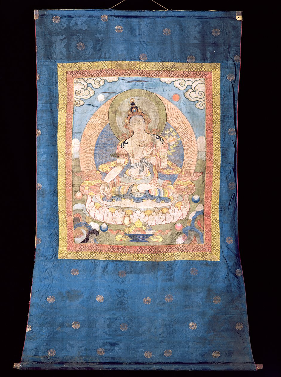 Weiße Tara, aus Bhutan von Tibetan School