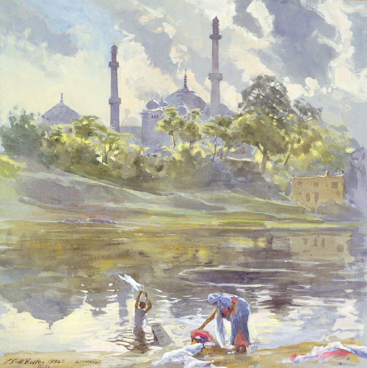 Lucknow, Uttar Pradesh, Indien, 1992 von Tim Scott Bolton