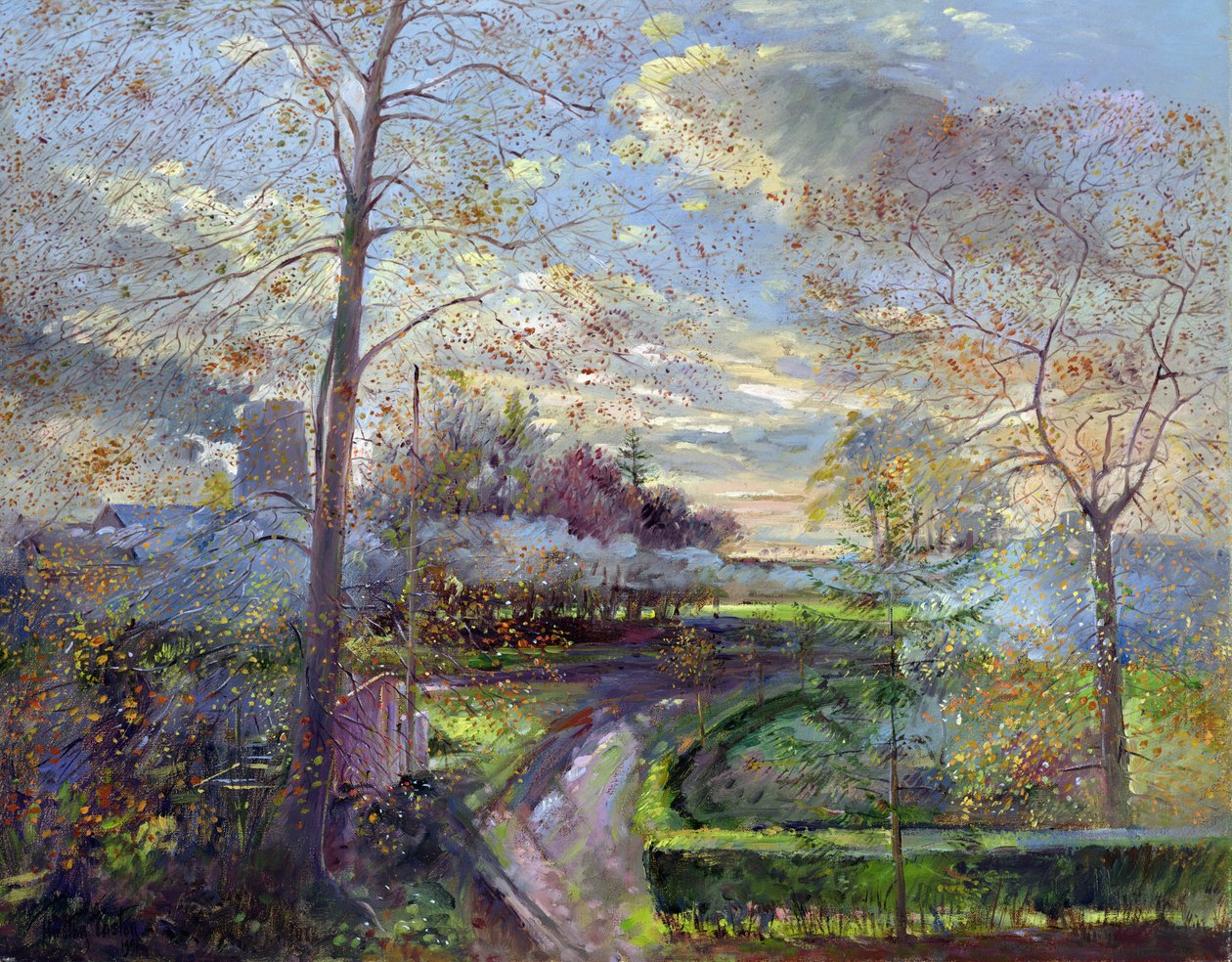 Rauchdrift, Herbst von Timothy Easton