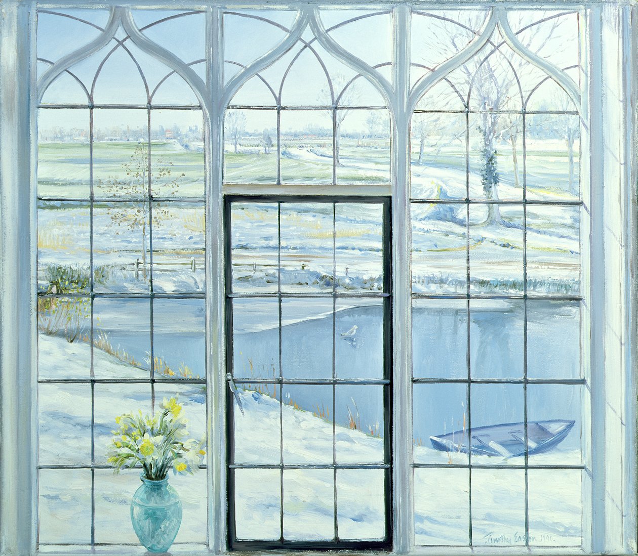 Winter-Triptychon, 1990 von Timothy Easton