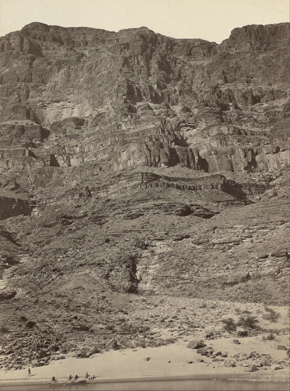 Wand im Grand Canyon, Colorado River von Timothy H. OSullivan