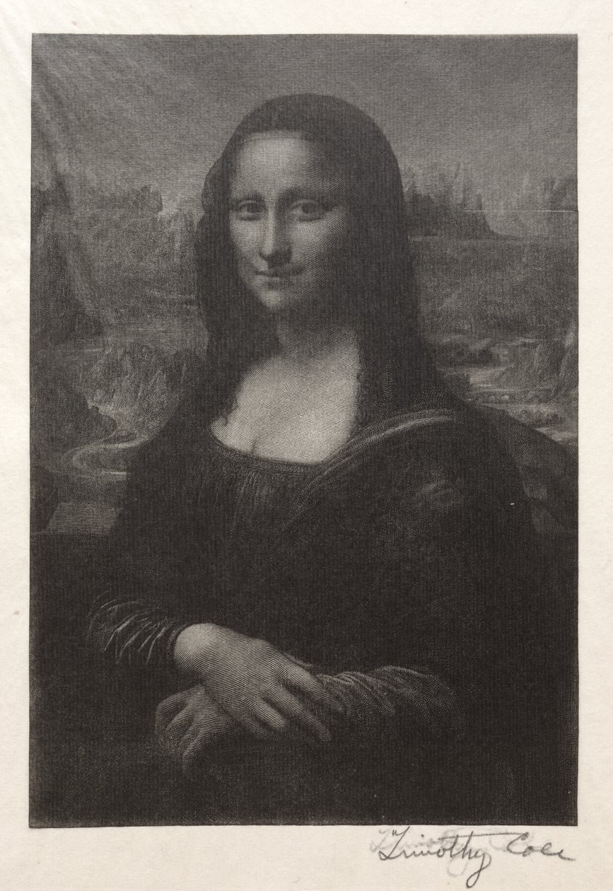 Alte italienische Meister: Mona Lisa von Timothy Cole