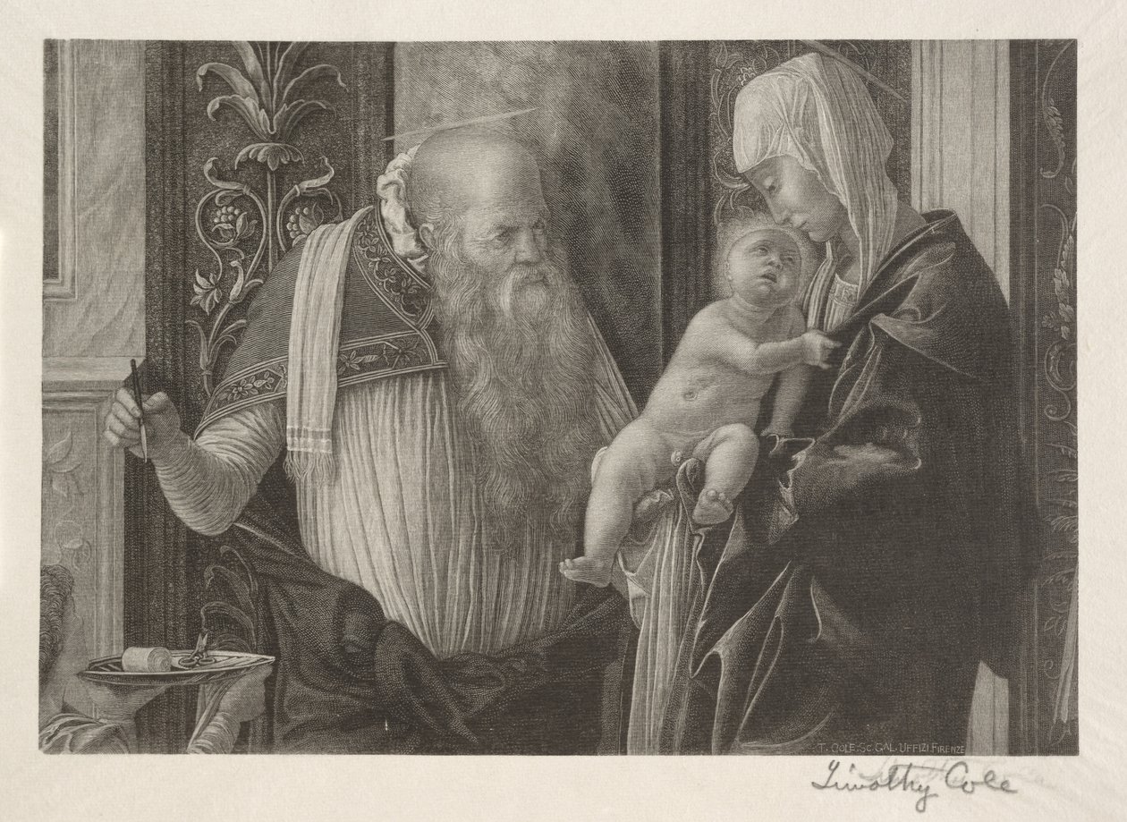 Alte italienische Meister: Die Beschneidung, 1888-1892 von Timothy Cole